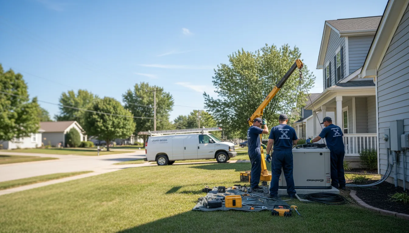 Generator Installation in Rancho Cordova, CA near me